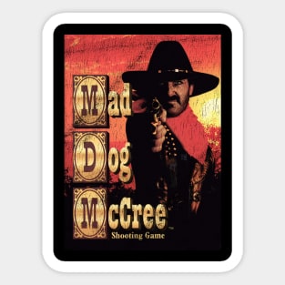 Mad Dog McCree Shooting Game Sticker